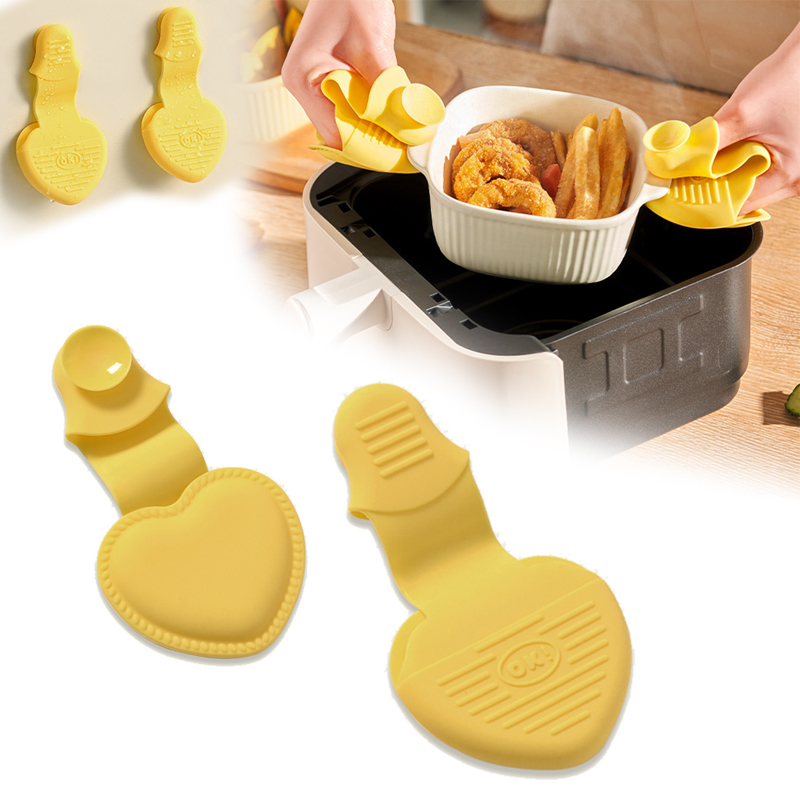 Oven Mitt Silicone - 2 PCS Sarung Tangan Oven Silikon