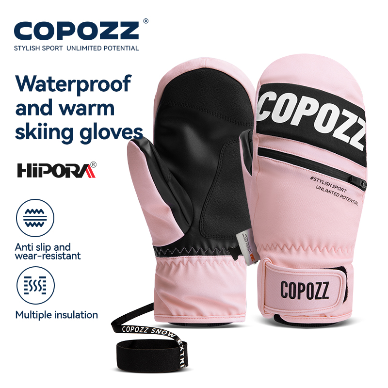 Ski Glove Waterproof - COPOZZ 3M Sarung Tangan Ski Thinsulate