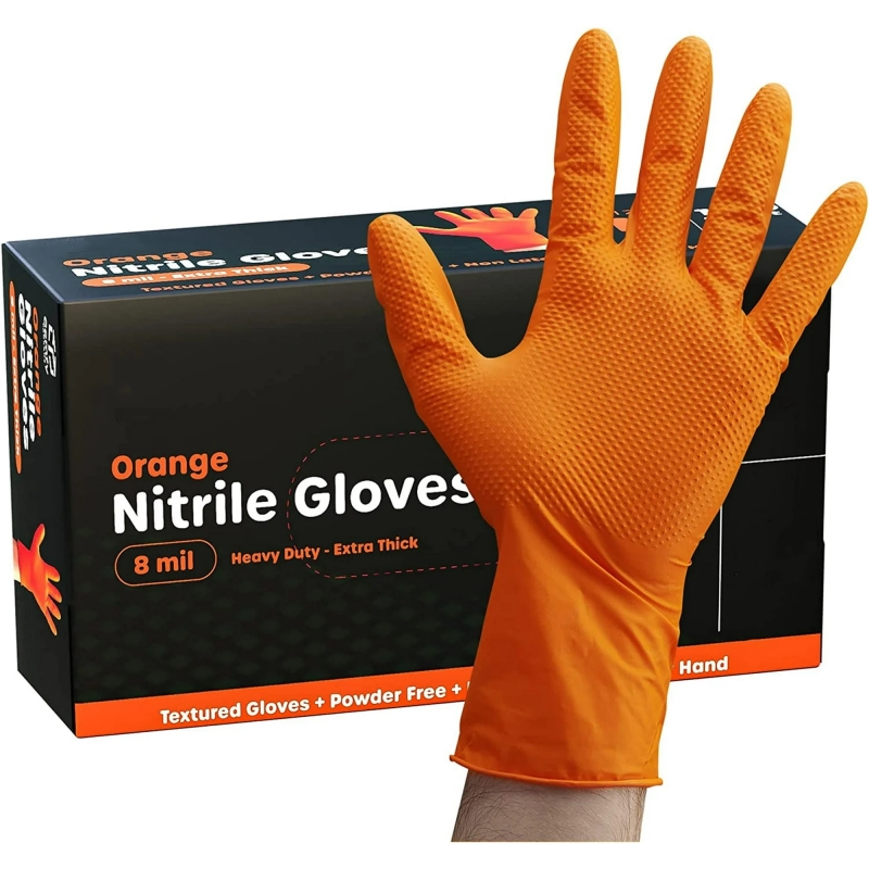 Nitrile Mechanic Glove - Sarung tangan nitril 8mil tebal 30/50