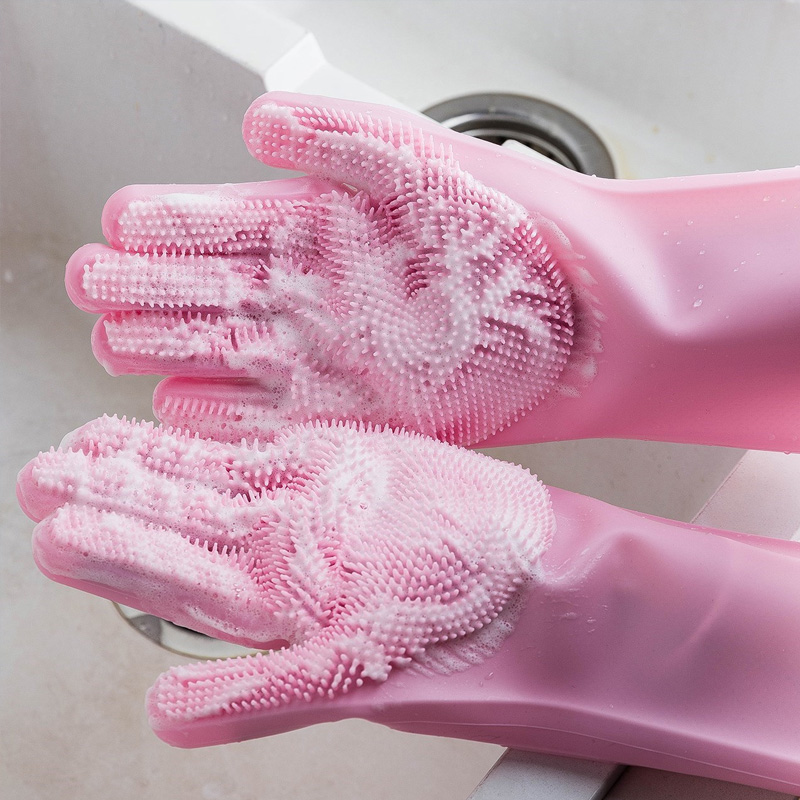 Rubber Glove Cleaning - 1 Pasang Sarung Tangan Silikon untuk
