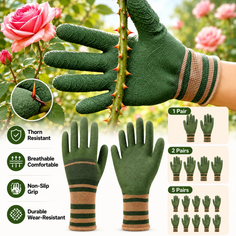 Gardening Glove Waterproof - Sarung Tangan Berkebun Serbaguna Anti-Duri Tahan