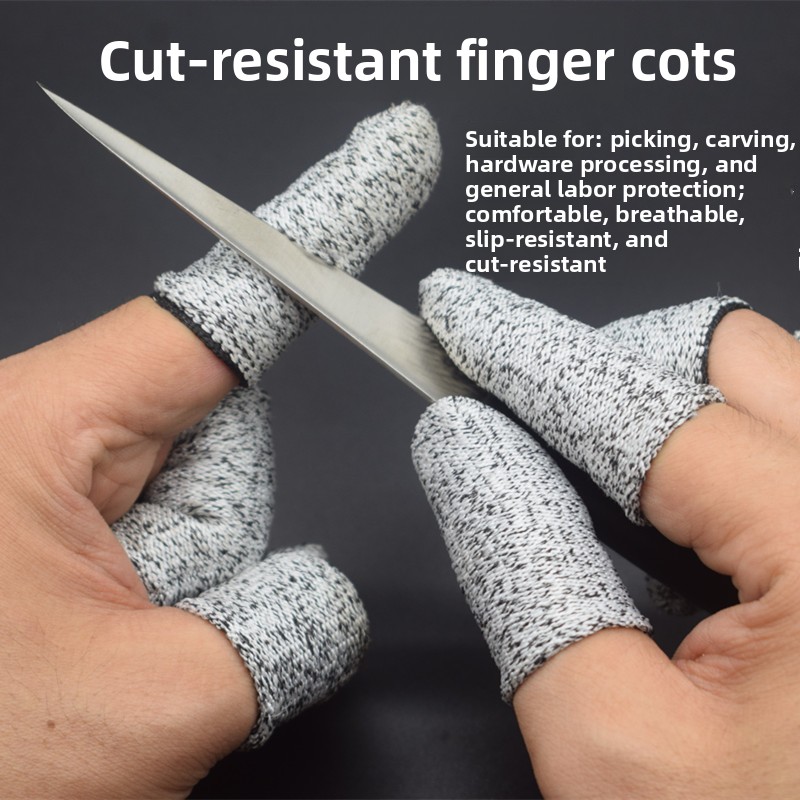 Cut Resistant Glove - Penutup jari anti-iris, pelindung jari anti-iris