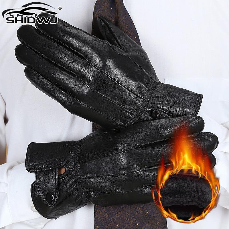 Sarung tangan kulit PU pria, 1 - Leather Driving Glove ulasan dan harga