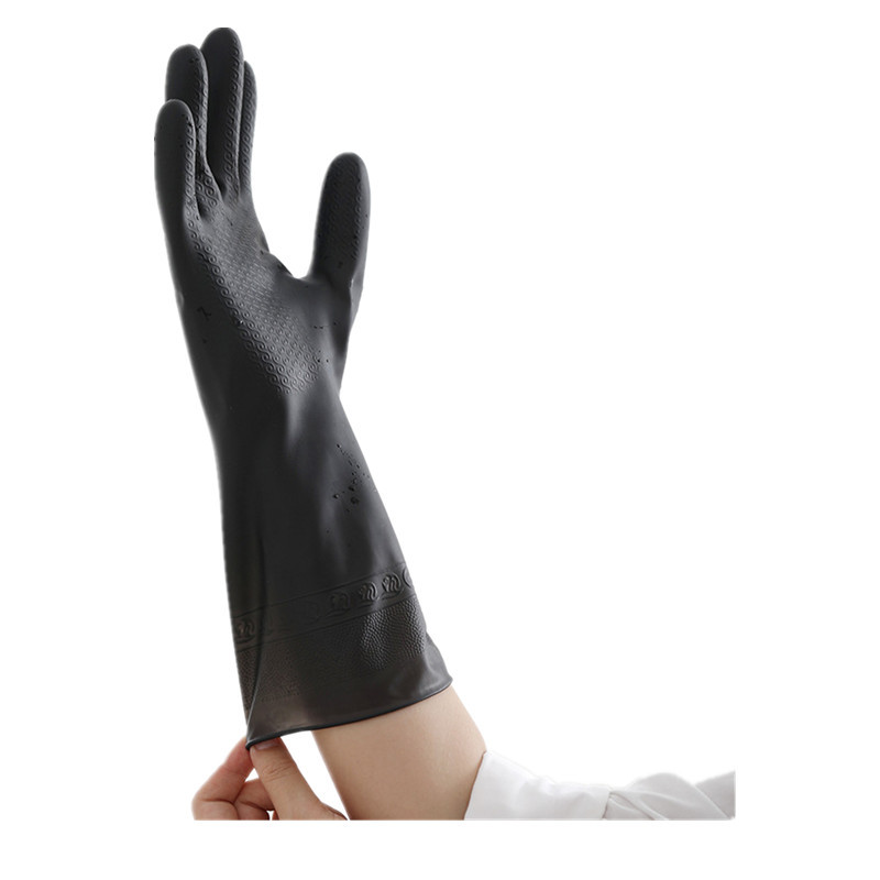 1 Pasang Sarung Tangan Hitam S - Dish Glove Rubber ulasan dan harga