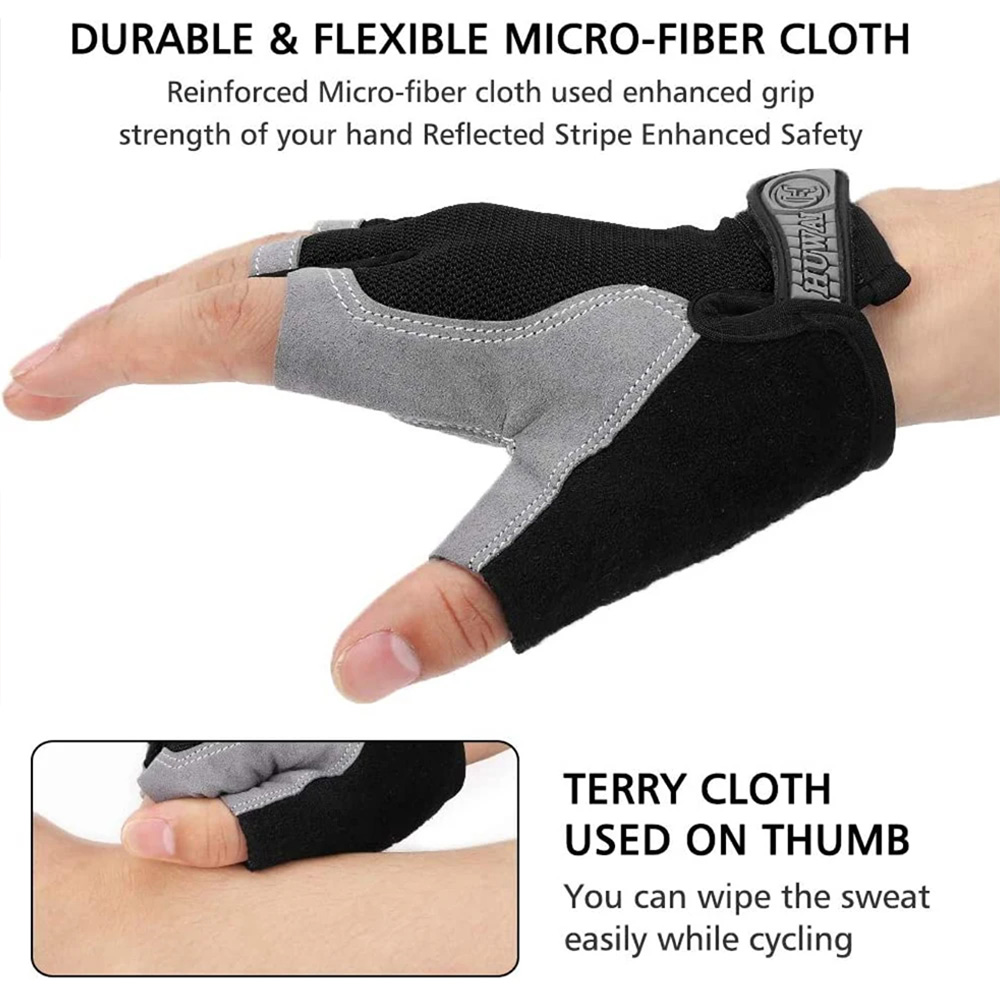 Sarung Tangan Latihan Setengah - Workout Glove Gym ulasan dan harga