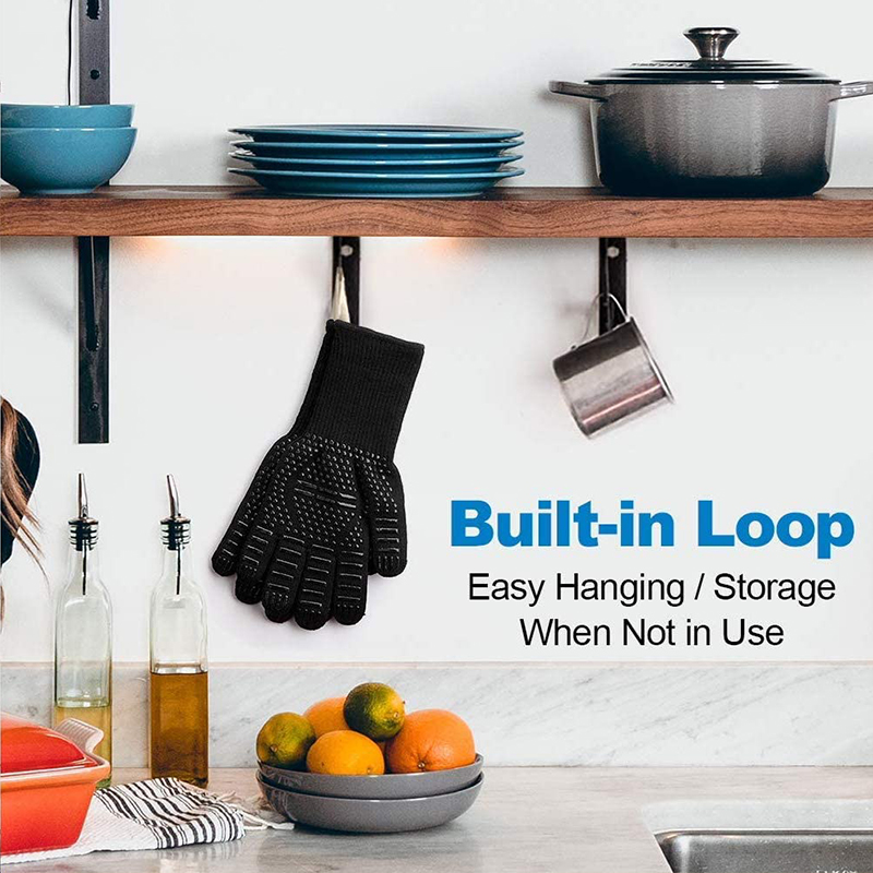 1 Pasang Sarung Tangan Oven, S - Oven Mitt Silicone ulasan dan harga