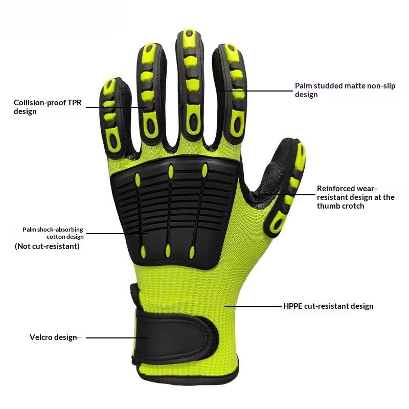 1 Pasang Sarung Tangan Kerja T - Work Glove Impact ulasan dan harga