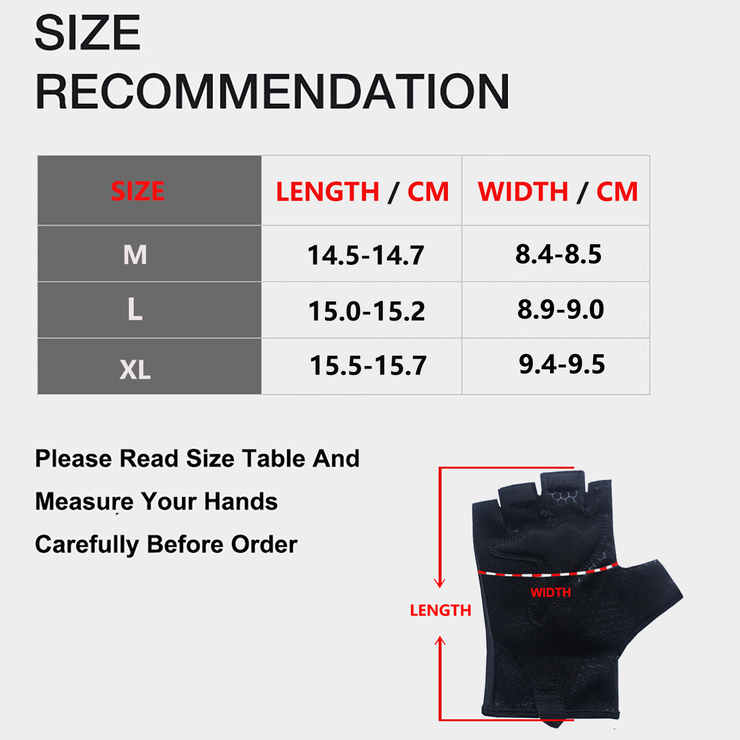 Sarung Tangan Setengah Jari An - Workout Glove Gym ulasan dan harga