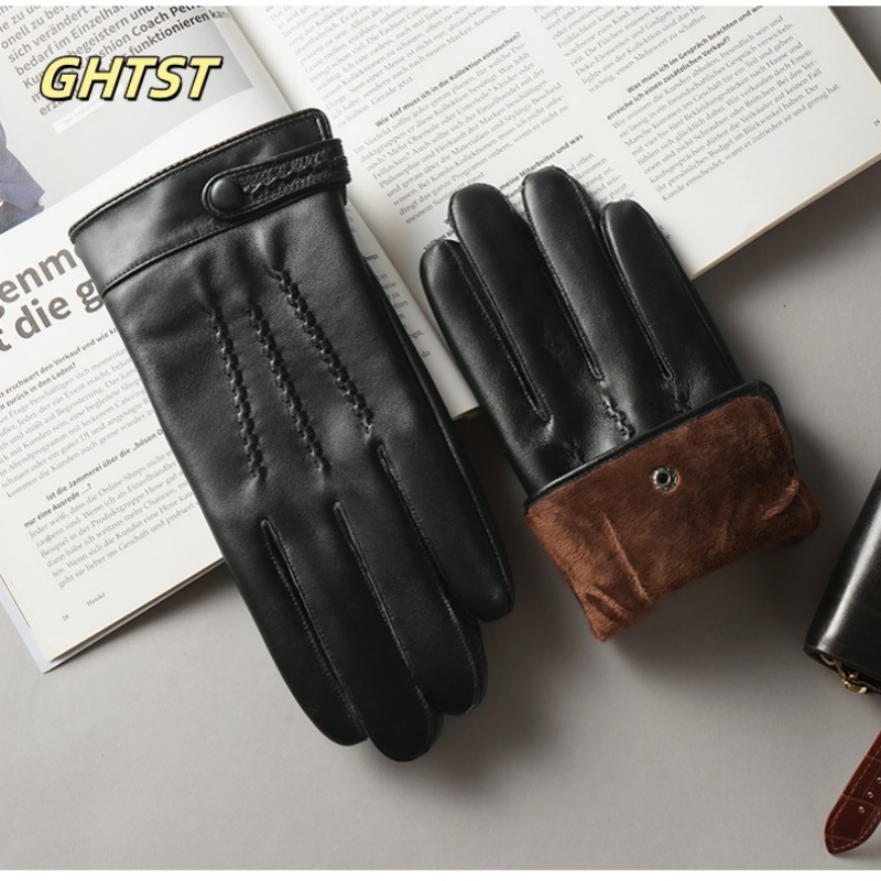 Sarung tangan kulit asli pria, - Leather Driving Glove ulasan dan harga