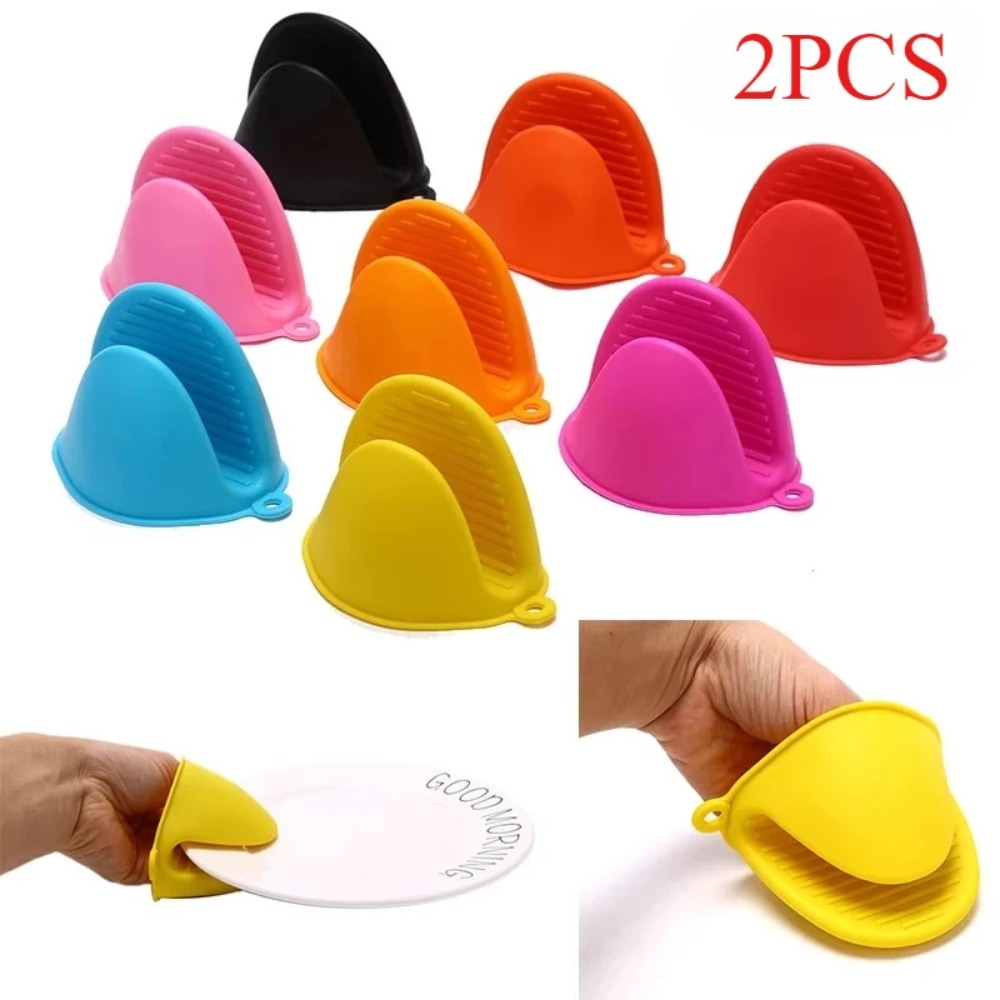 4/2 Buah Sarung Tangan Oven Si - Oven Mitt Silicone ulasan dan harga