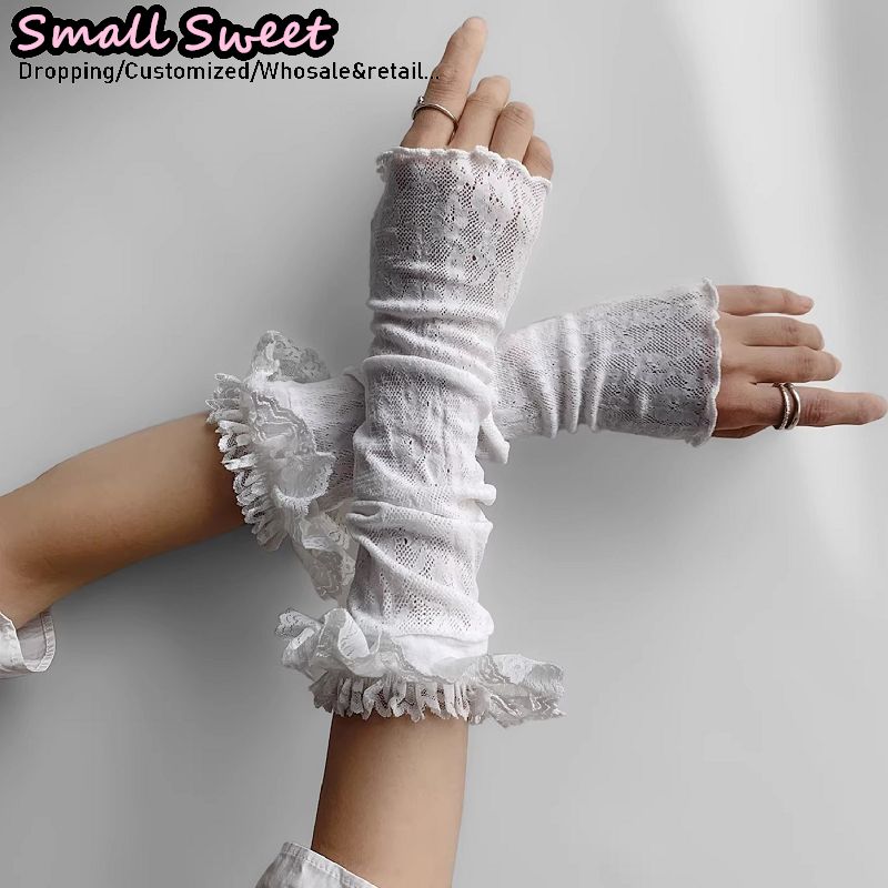 Sarung Tangan Wanita Harajuku  - Fingerless Glove Knit ulasan dan harga