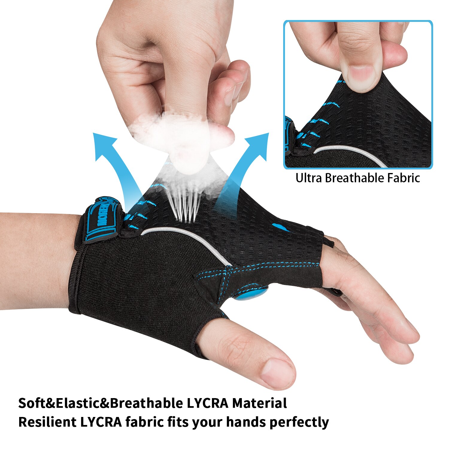 MOREOK sarung tangan bersepeda - Cycling Glove Padded ulasan dan harga