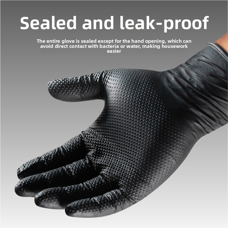 Sarung Tangan Nitril Pola Berl - Nitrile Mechanic Glove ulasan dan harga