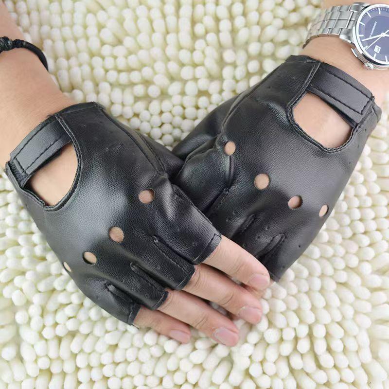 Sarung Tangan Setengah Jari Ku - Leather Driving Glove ulasan dan harga