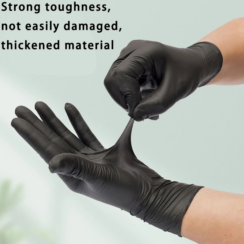 Sarung Tangan Nitril Hitam Sek - Nitrile Mechanic Glove ulasan dan harga