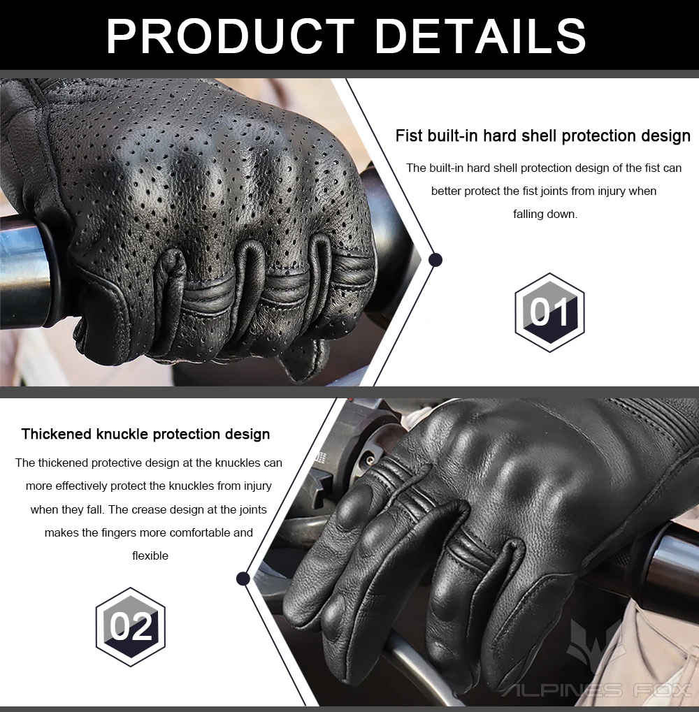 Sarung Tangan Sepeda Motor Kul - Motorcycle Glove Knuckle ulasan dan harga