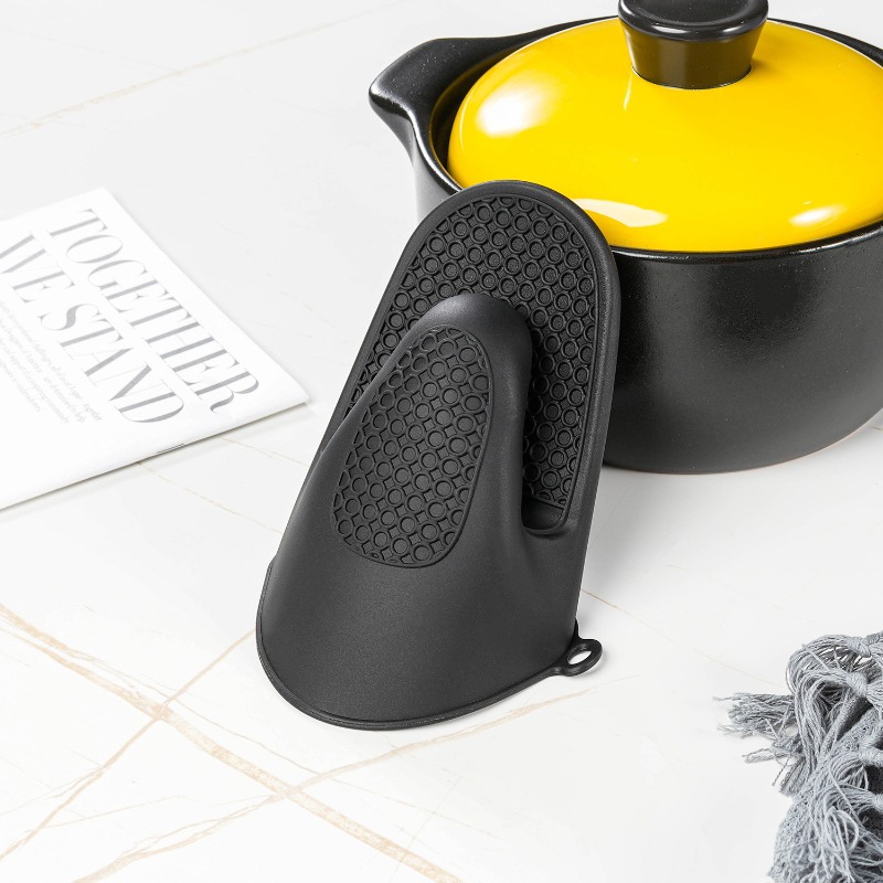 Penjepit tangan silikon tebal, - Oven Mitt Silicone ulasan dan harga