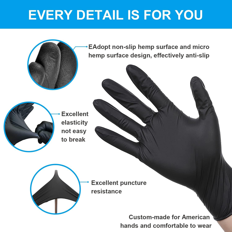 Sarung Tangan Nitril Sekali Pa - Latex Disposable Glove ulasan dan harga