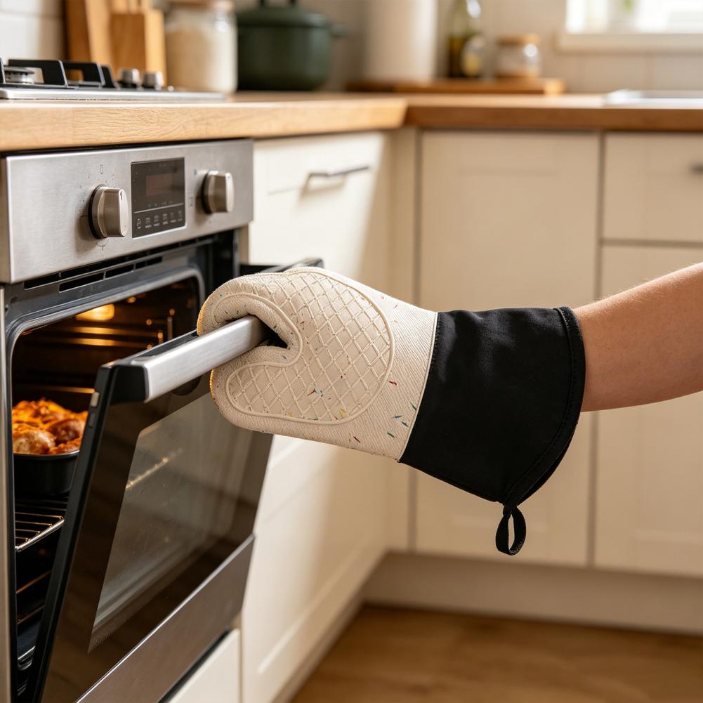 Sarung Tangan Dapur Fleksibel, - Oven Mitt Silicone ulasan dan harga