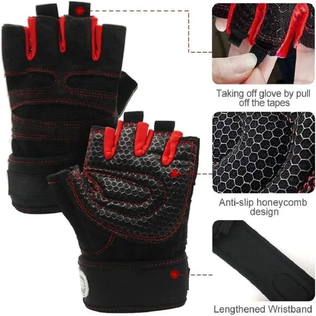 Sarung tangan gelang Angkat Be - Workout Glove Gym ulasan dan harga