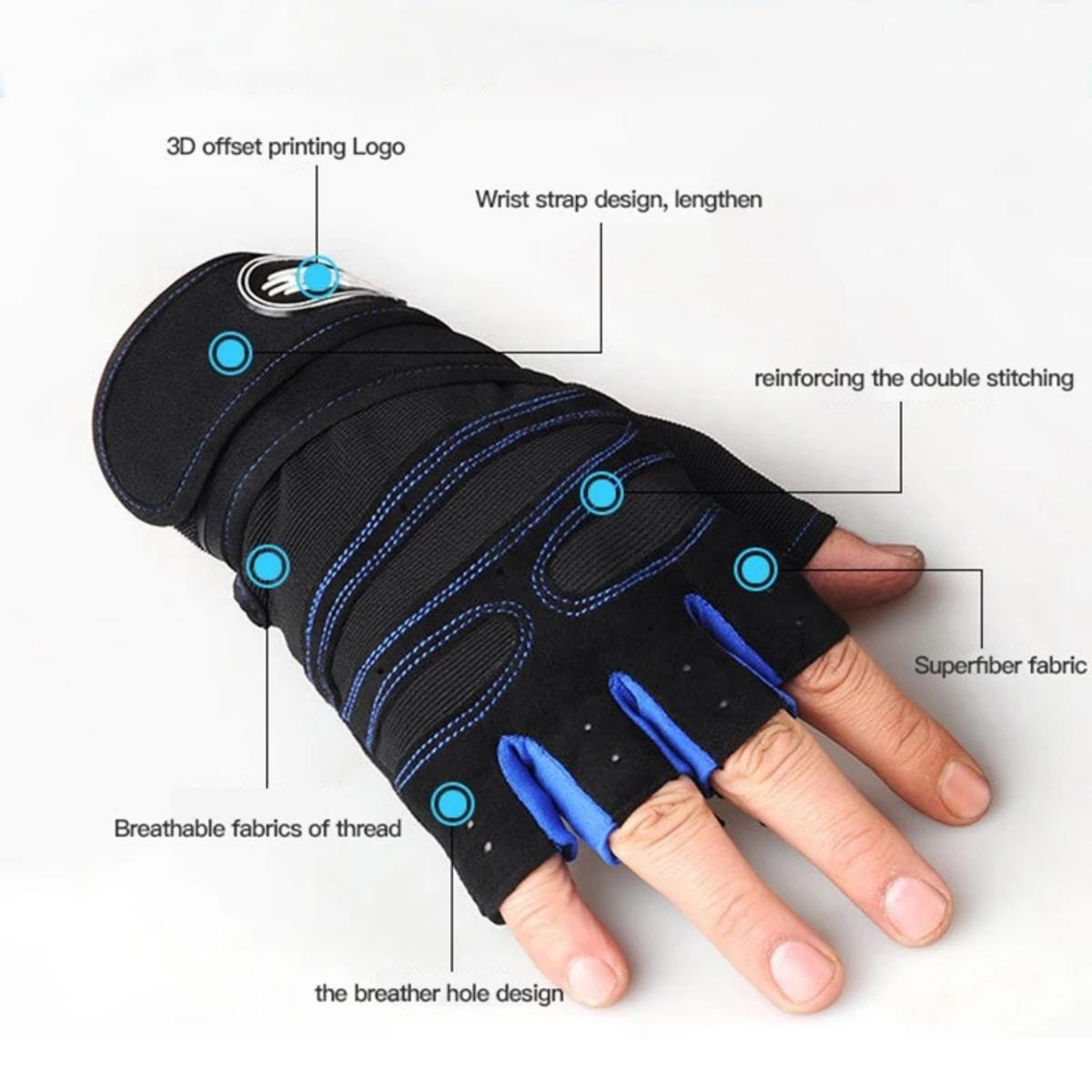 Sarung tangan gelang Angkat Be - Workout Glove Gym ulasan dan harga