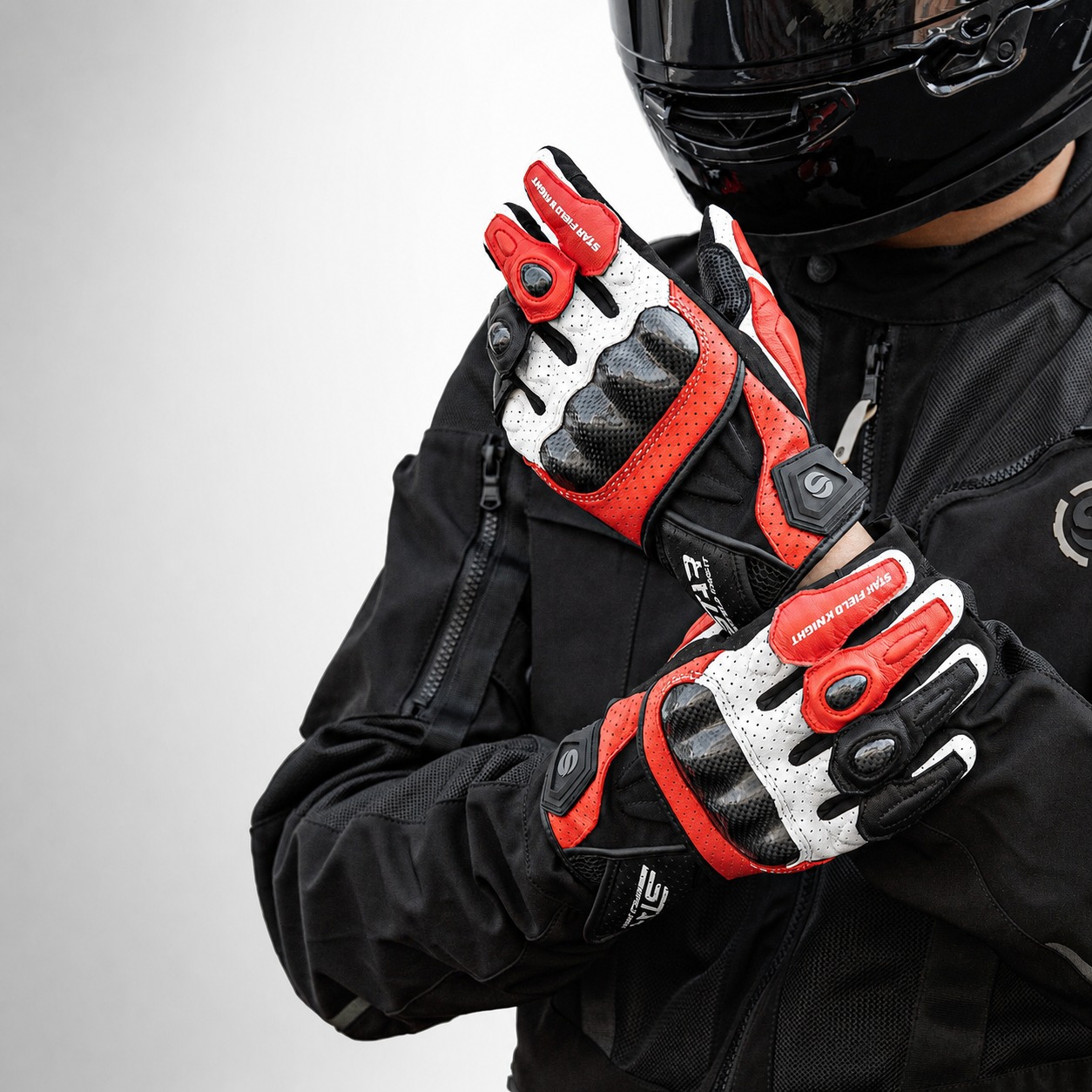 STAR FIELD KNIGHT SKG-580 Saru - Motorcycle Glove Knuckle ulasan dan harga