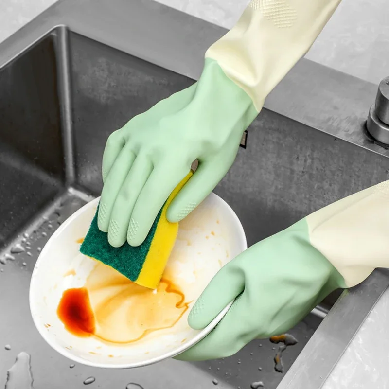 Sarung Tangan Dapur Tebal, Sar - Dish Glove Rubber ulasan dan harga