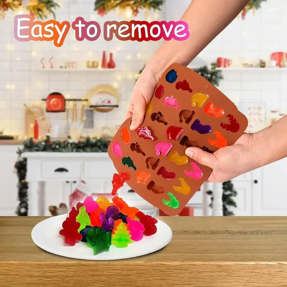 Cetakan Coklat Silikon Natal S - Oven Mitt Silicone ulasan dan harga