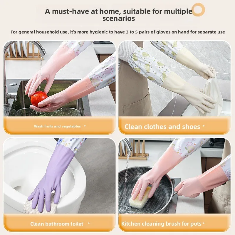 Sarung Tangan Cuci Piring Taha - Dish Glove Rubber ulasan dan harga