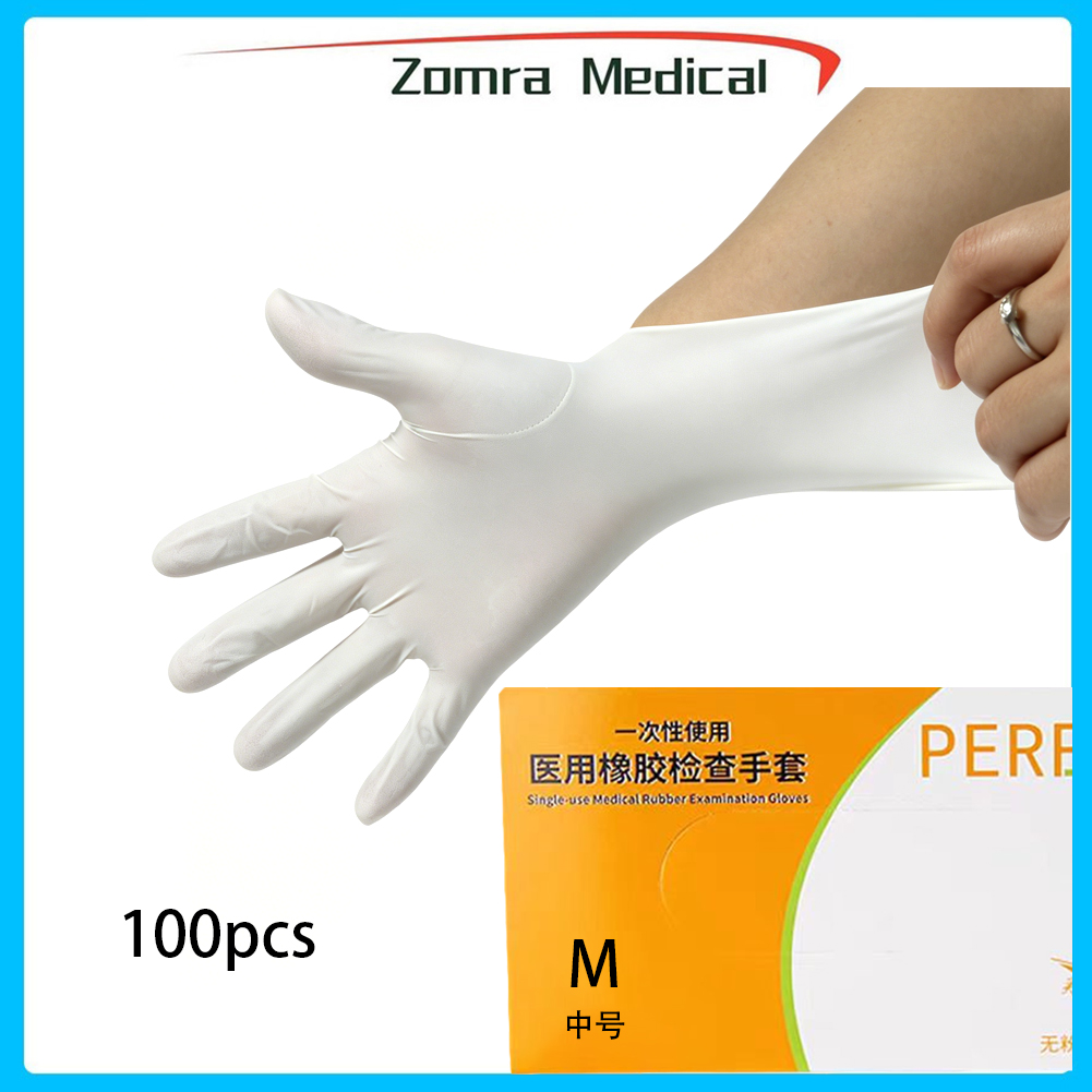 Sarung tangan karet medis seka - Latex Disposable Glove ulasan dan harga