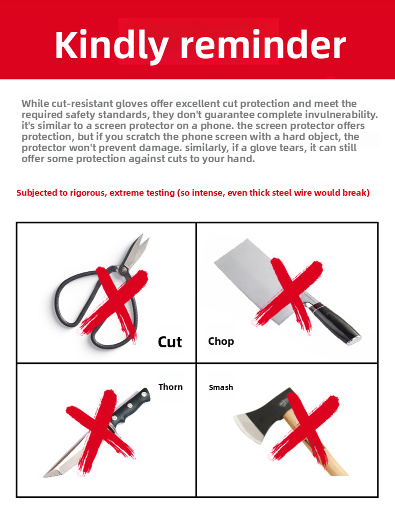 Penutup jari anti-iris, pelind - Cut Resistant Glove ulasan dan harga