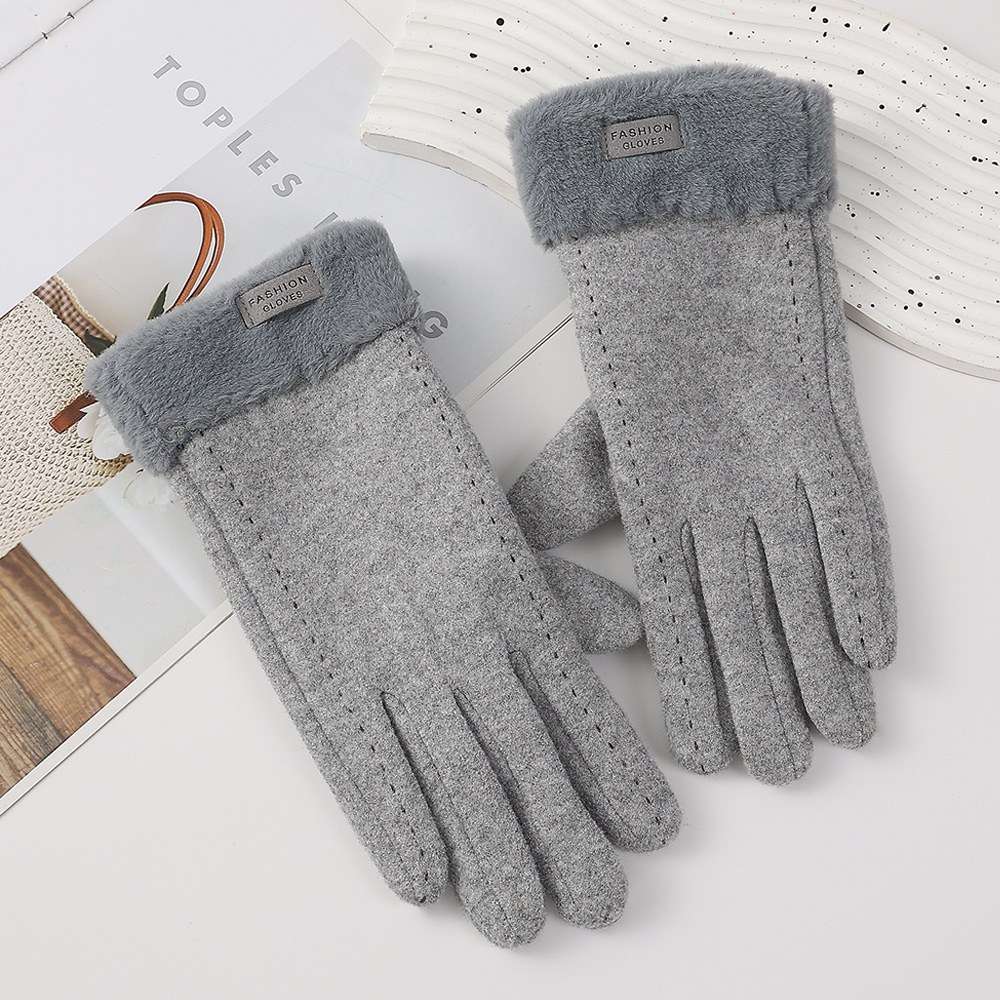 Sarung tangan wanita musim din - Wool Glove Lined ulasan dan harga