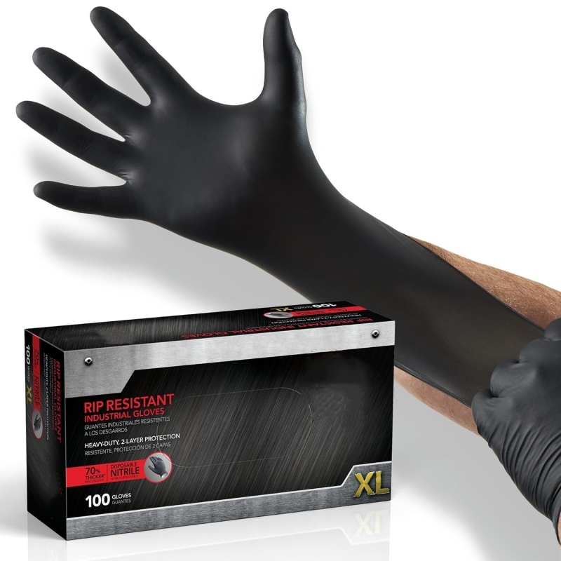 100PCS Sarung Tangan Nitril Hi - Latex Disposable Glove ulasan dan harga