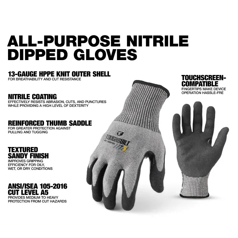 Sarung Tangan Kerja ToughBuilt - Cut Resistant Glove ulasan dan harga