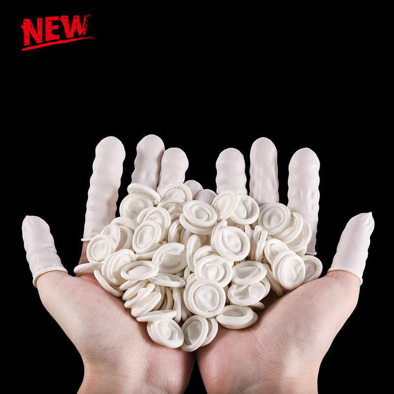 100/50/30 Buah Set Sarung Jari - Latex Disposable Glove ulasan dan harga